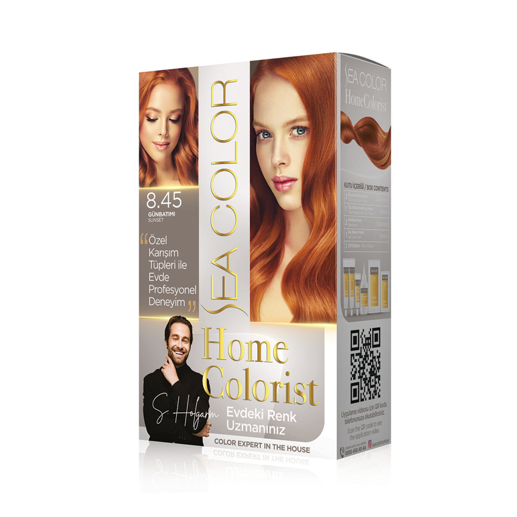 Sea Color Home Colorist Set Boya Günbatımı 8.45 270 Ml