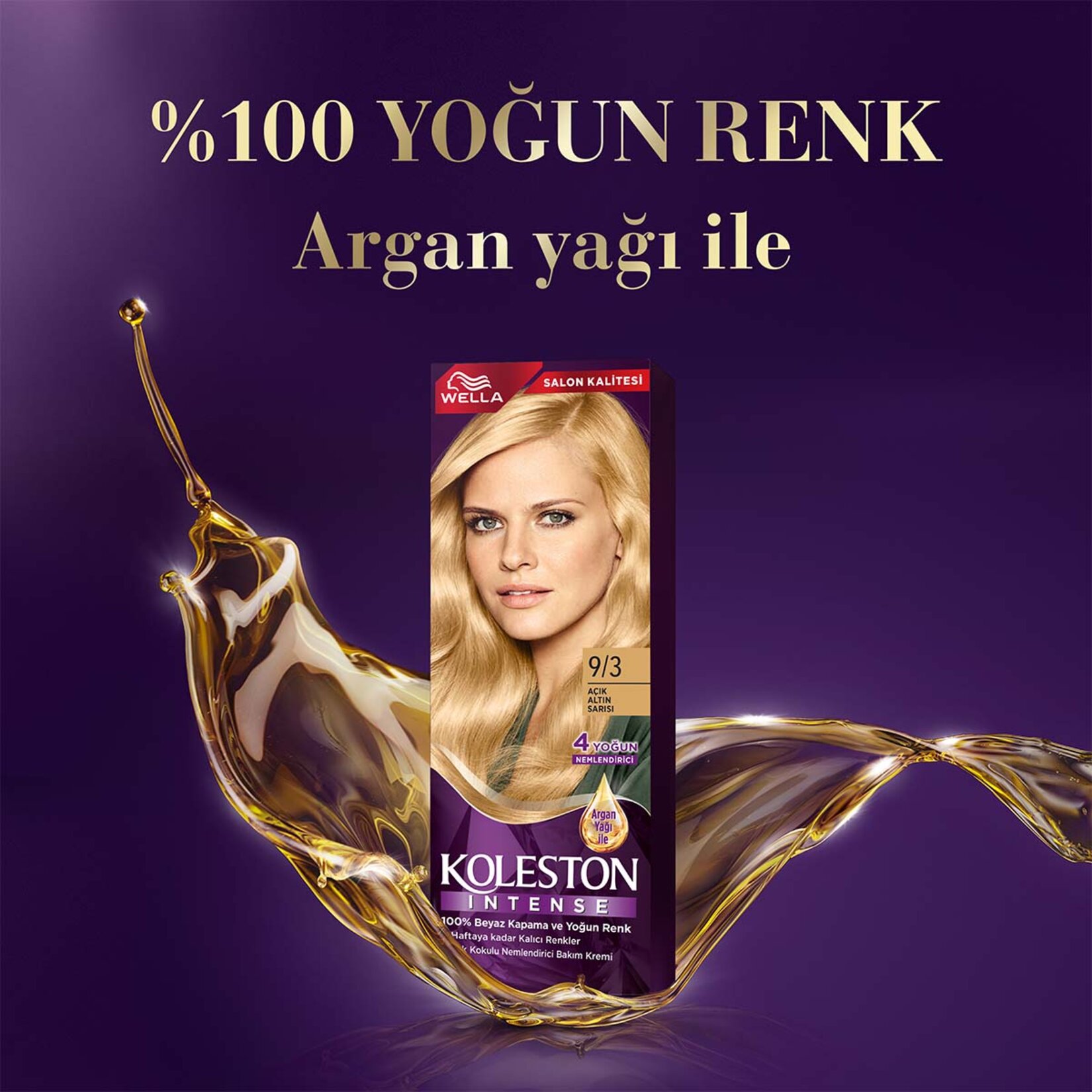 Koleston Intense Saç Boyası 9/3 Altın Sarısı - Görsel 3