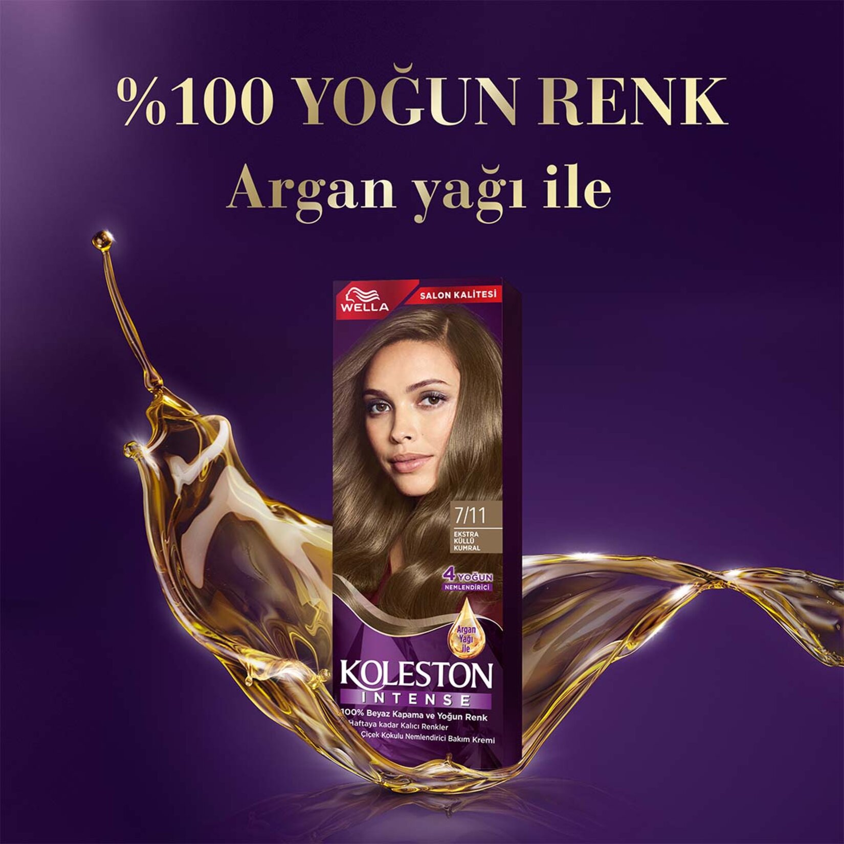 Koleston Intense 7/11 Ekstra Küllü Kumral - Görsel 3
