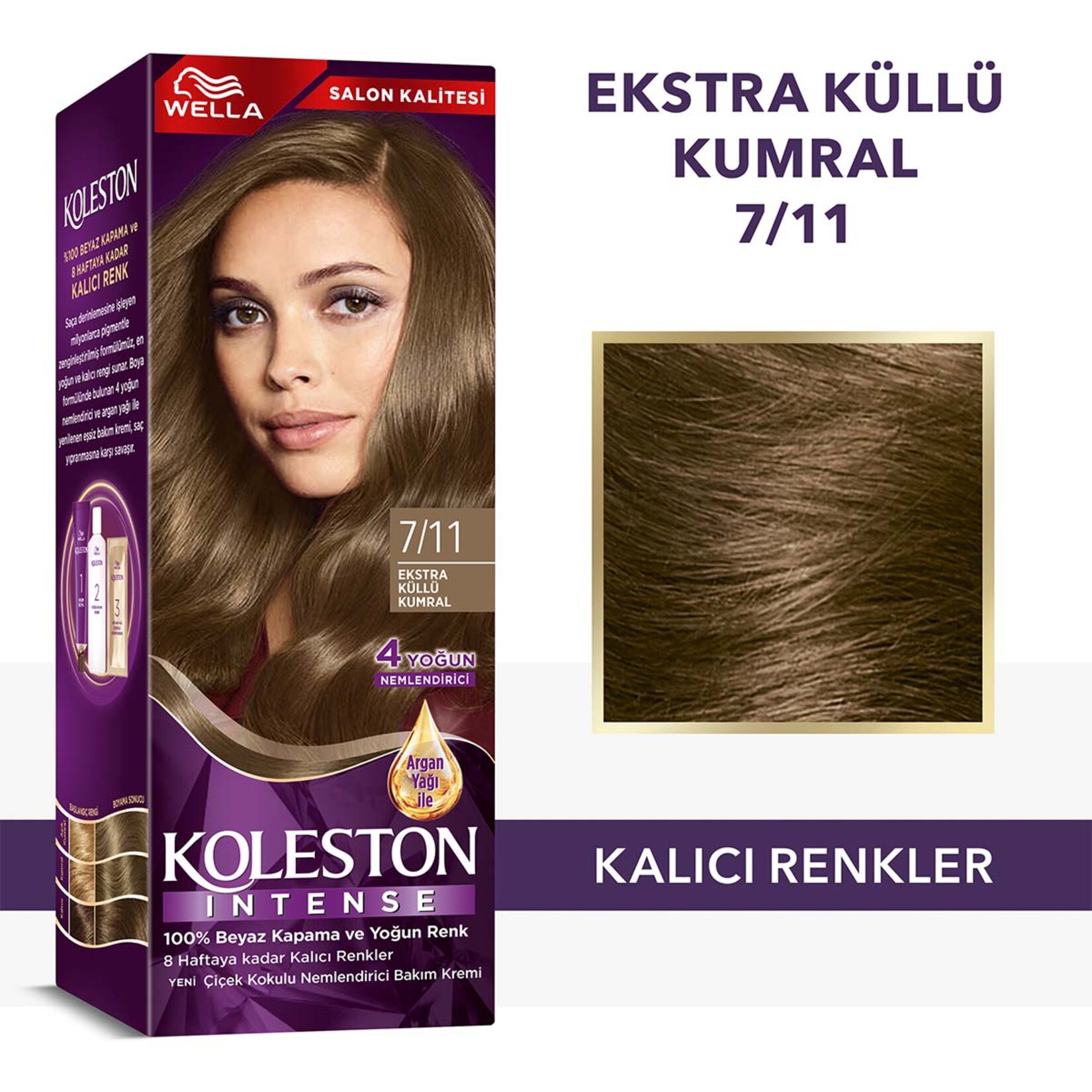 Koleston Intense 7/11 Ekstra Küllü Kumral - Görsel 2