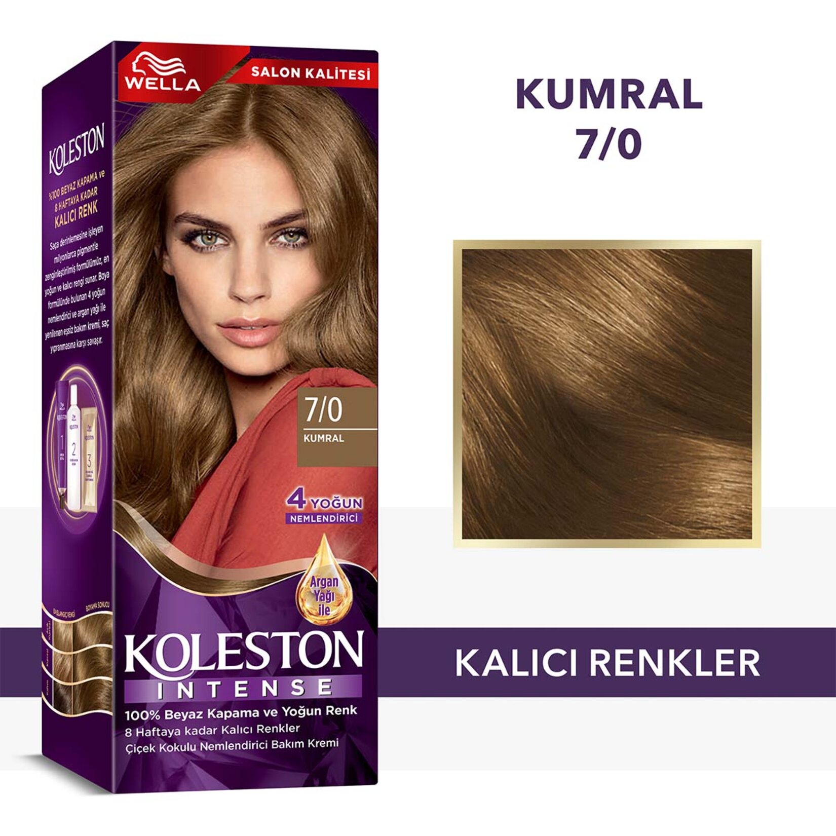 Koleston Intense Saç Boyası 7/0 Kumral - Görsel 2