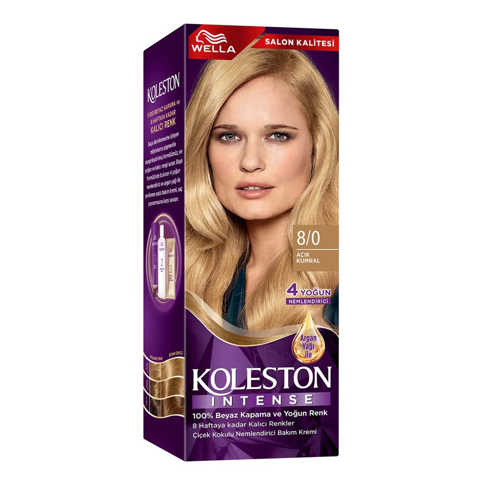 Koleston Intense Saç Boyası 8/0 Sarı - Görsel 1