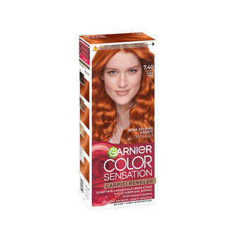 Garnier Çarpıcı Renkler 7.40 Tarçın Bakır 112 Ml