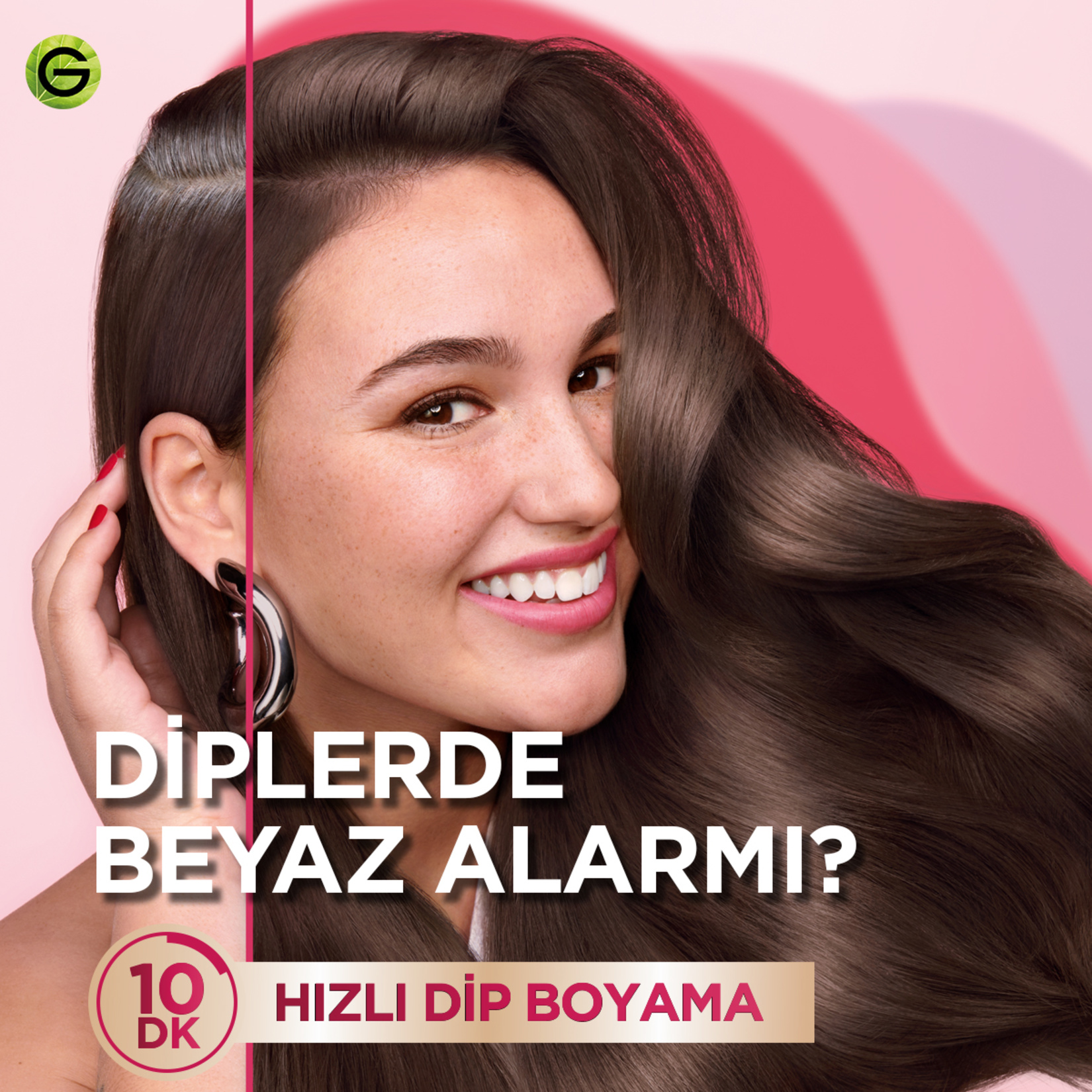 Garnier Color Shampoo Retouch Şampuan Kolaylığında Dip Boyası, Kahve 4.0 40 Ml - Görsel 5