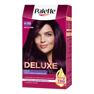 Palette Deluxe 4-99 Ametist Moru Saç Boyası 115 Ml