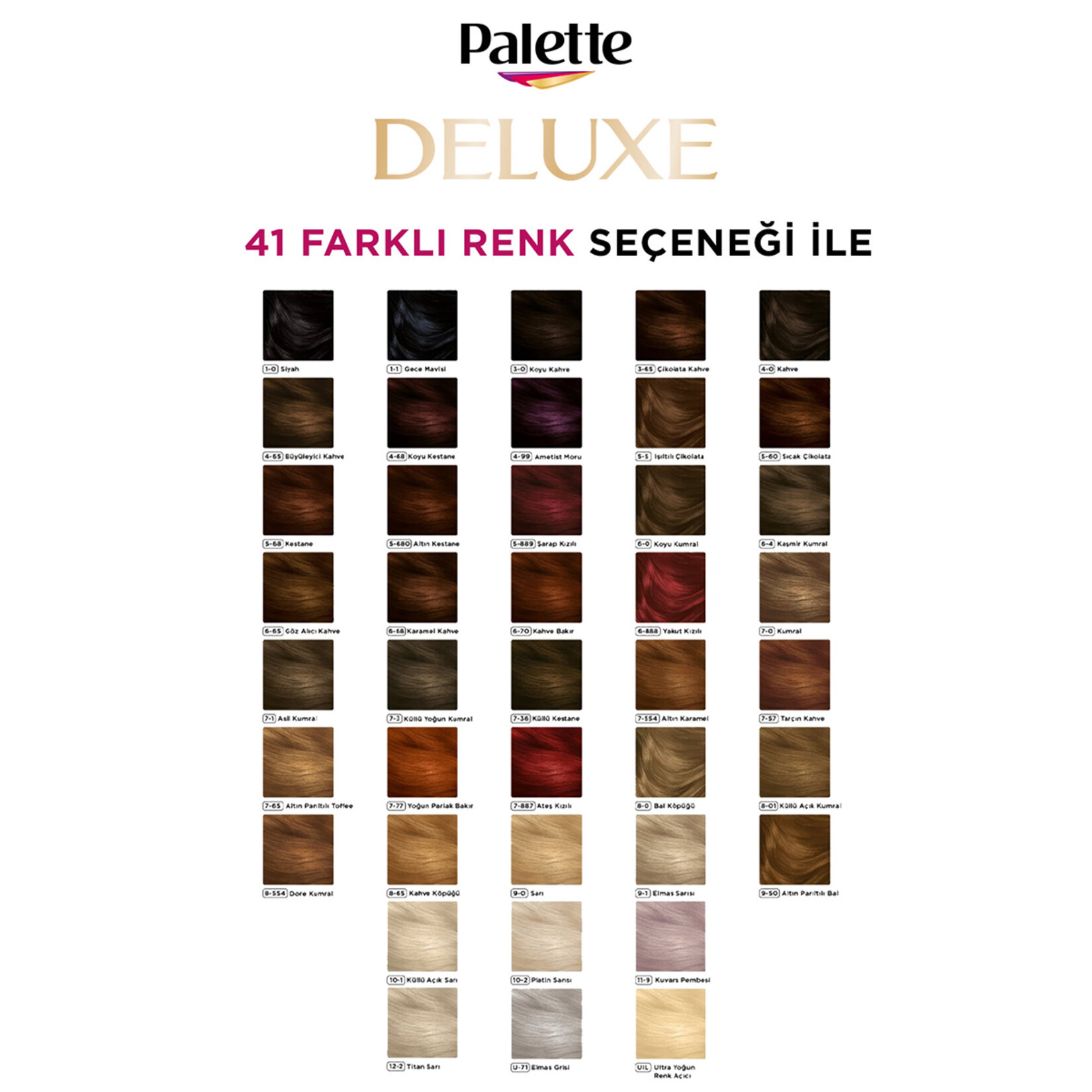 Palette Deluxe Saç Boyası Altın Parıltı Toffee 7-65 115 Ml - Görsel 3