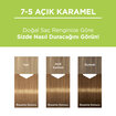 Palette Kalıcı Doğal Renkler 7-5 Açık Karamel Saç Boyası 110 Ml - Görsel 2