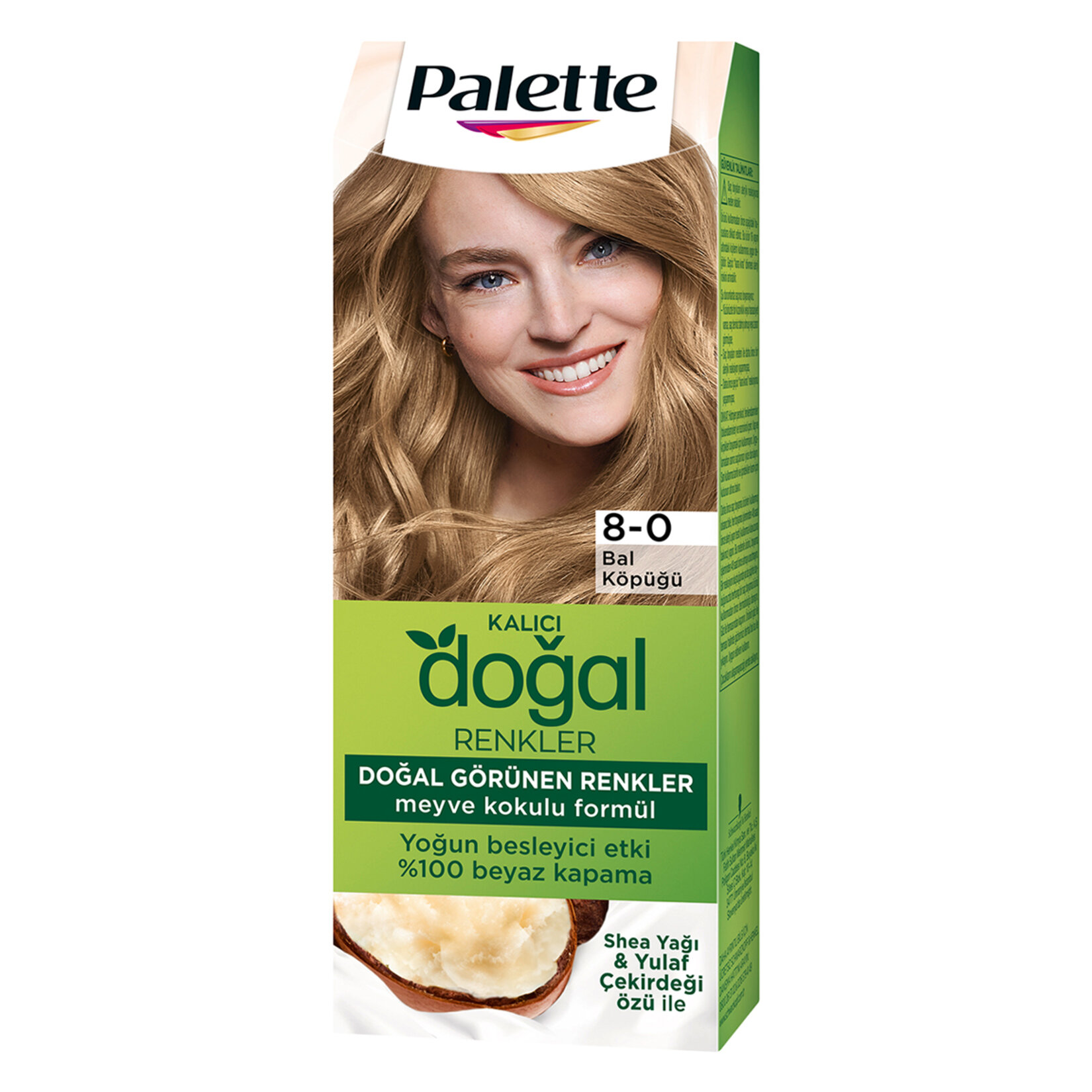 Palette Kalıcı Doğal Renkler 8-0 Bal Köpüğü 110 Ml - Görsel 1