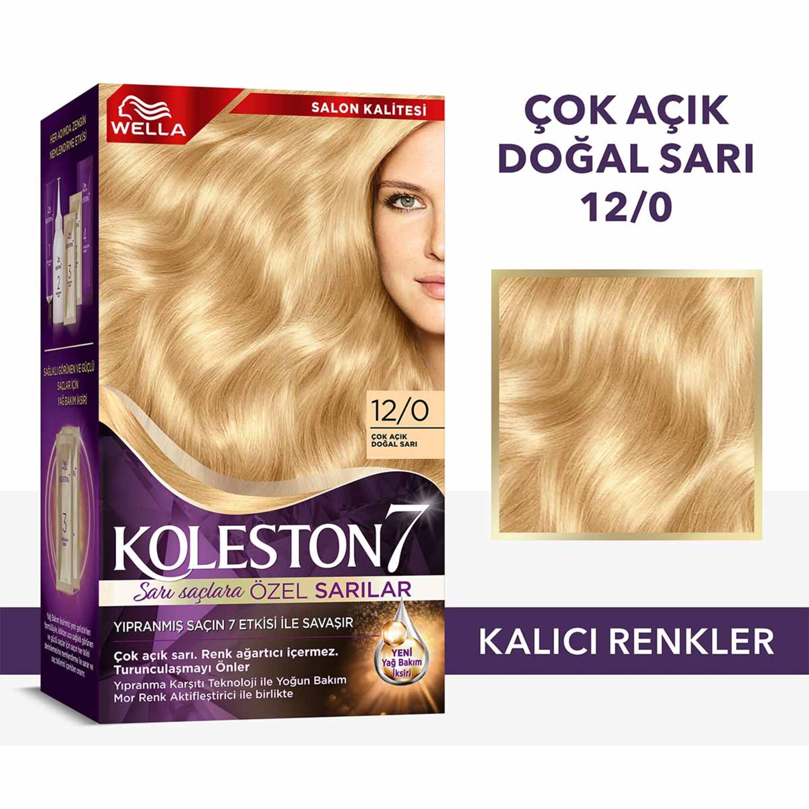 Koleston Supreme Saç Boyası 12/0 Çok Açık Doğal Sarı 135 Ml - Görsel 2