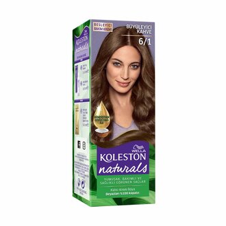 Wella Koleston Naturals Saç Boyası 6/1 Büyüleyici Kahve