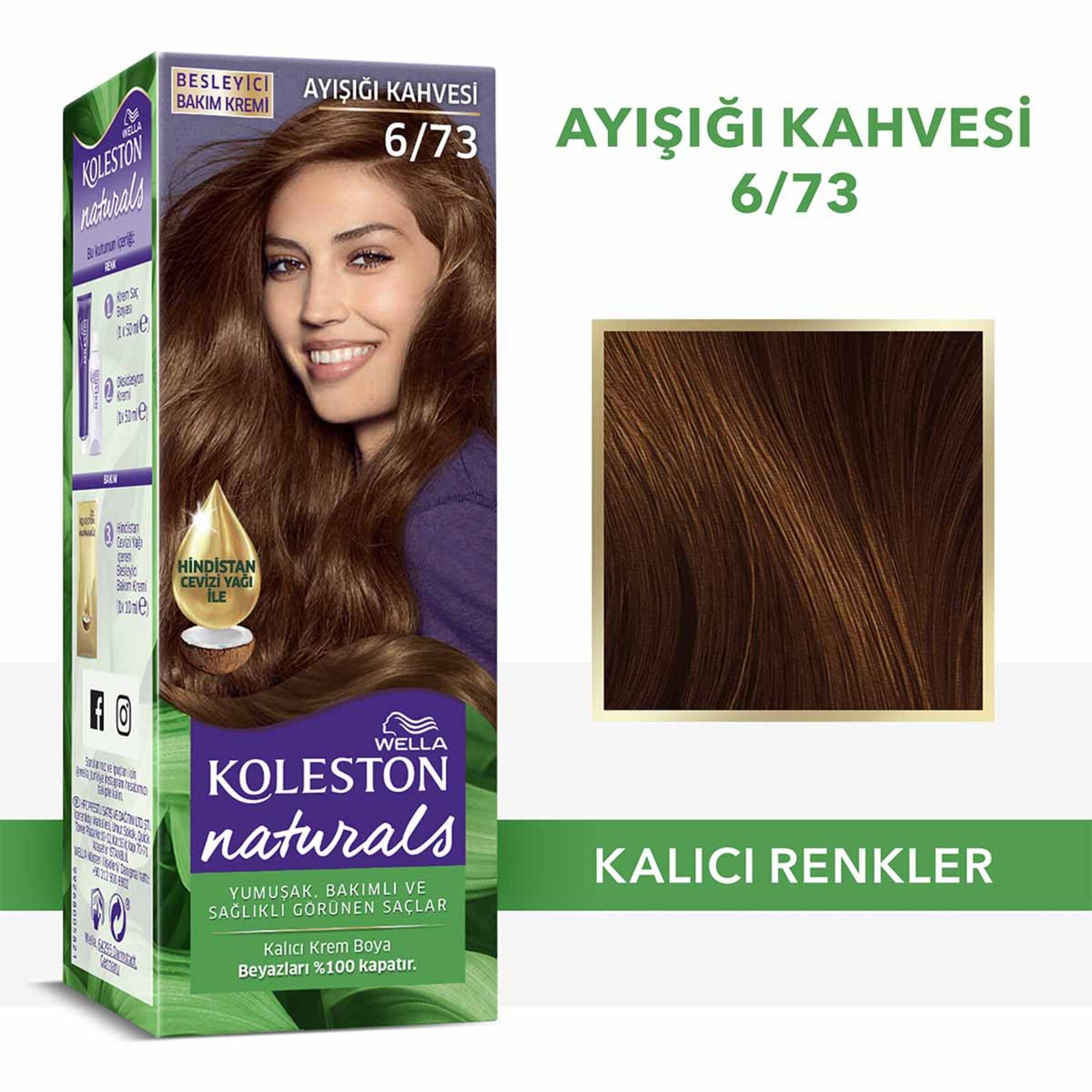 Koleston Naturals Saç Boyası 6/73 110 Ml - Görsel 2