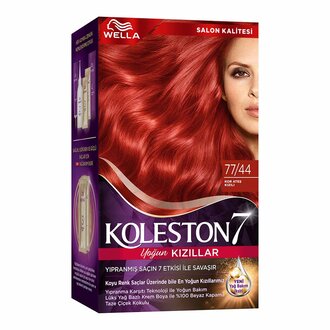 Koleston Supreme Saç Boyası 77/44 Kor Ateş Kızılı 135 Ml