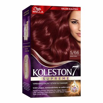 Koleston Supreme Saç Boyası 5/66 Şarap Kızılı 135 Ml
