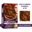 Koleston Supreme Saç Boyası 6/74 Koyu Amber Kumral 135 Ml - Görsel 2