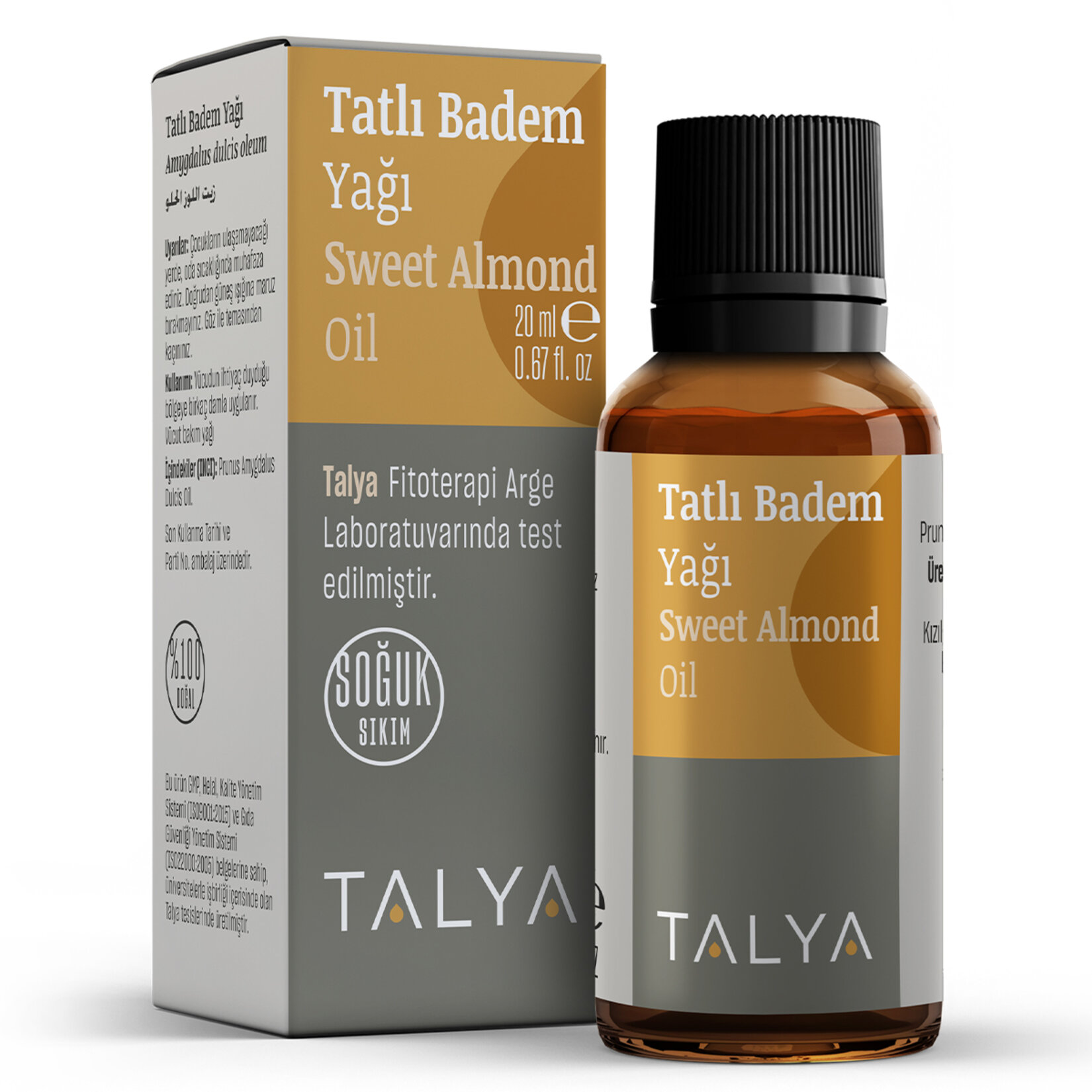 Talya Tatlı Badem Yağı 20 Ml