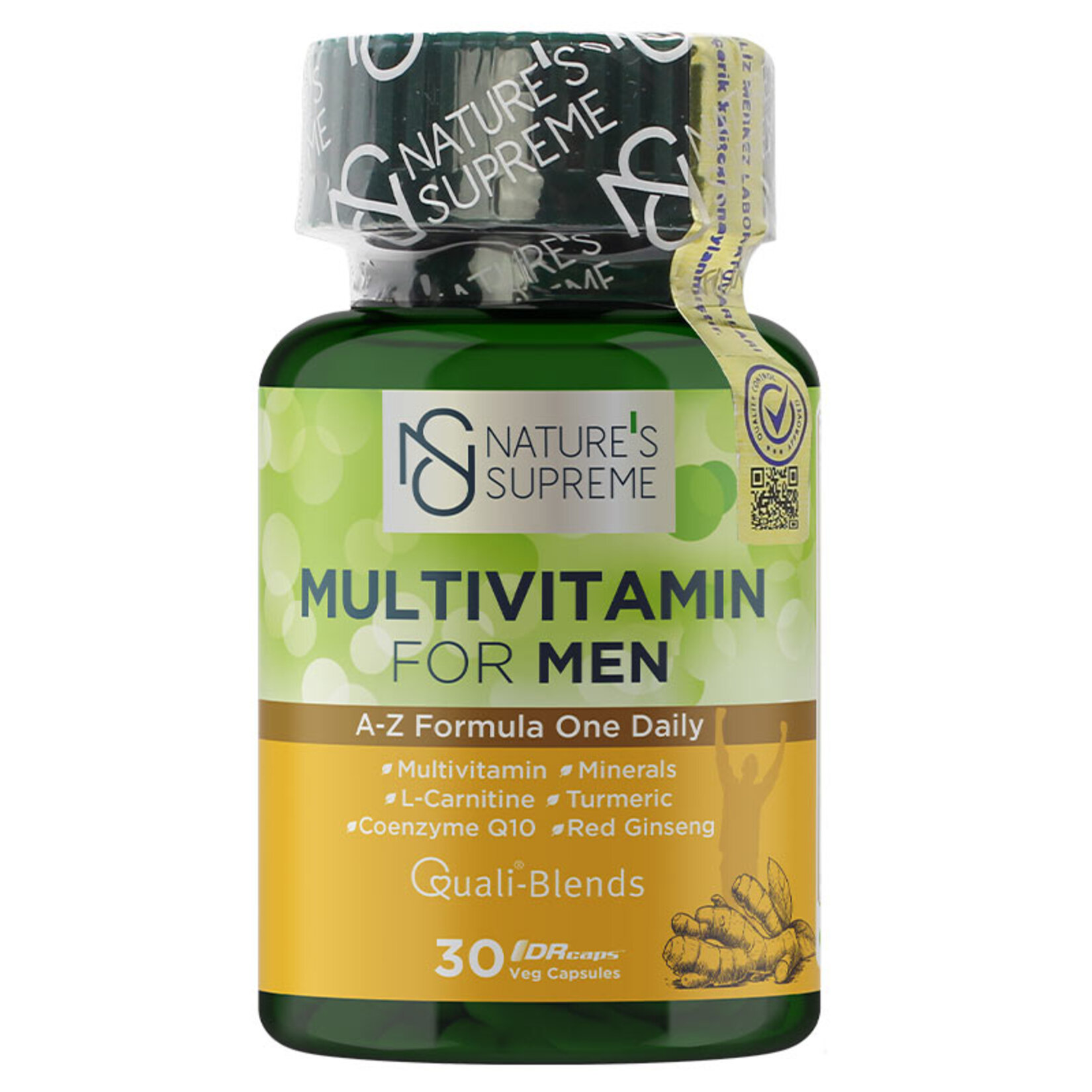 Nature's Supreme Multivitamin For Men 30 Kapsül - Görsel 1