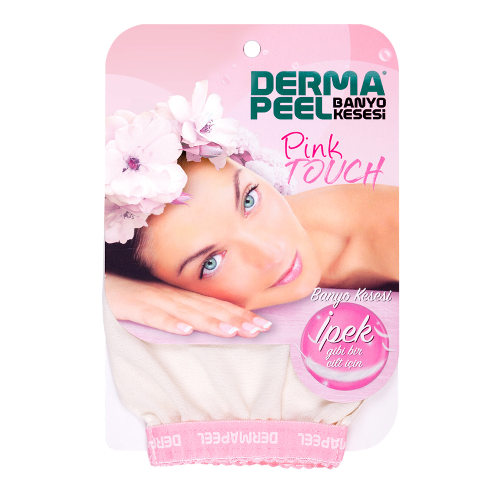 Dermapeel Pınk Touch Banyo Kesesi - Görsel 1