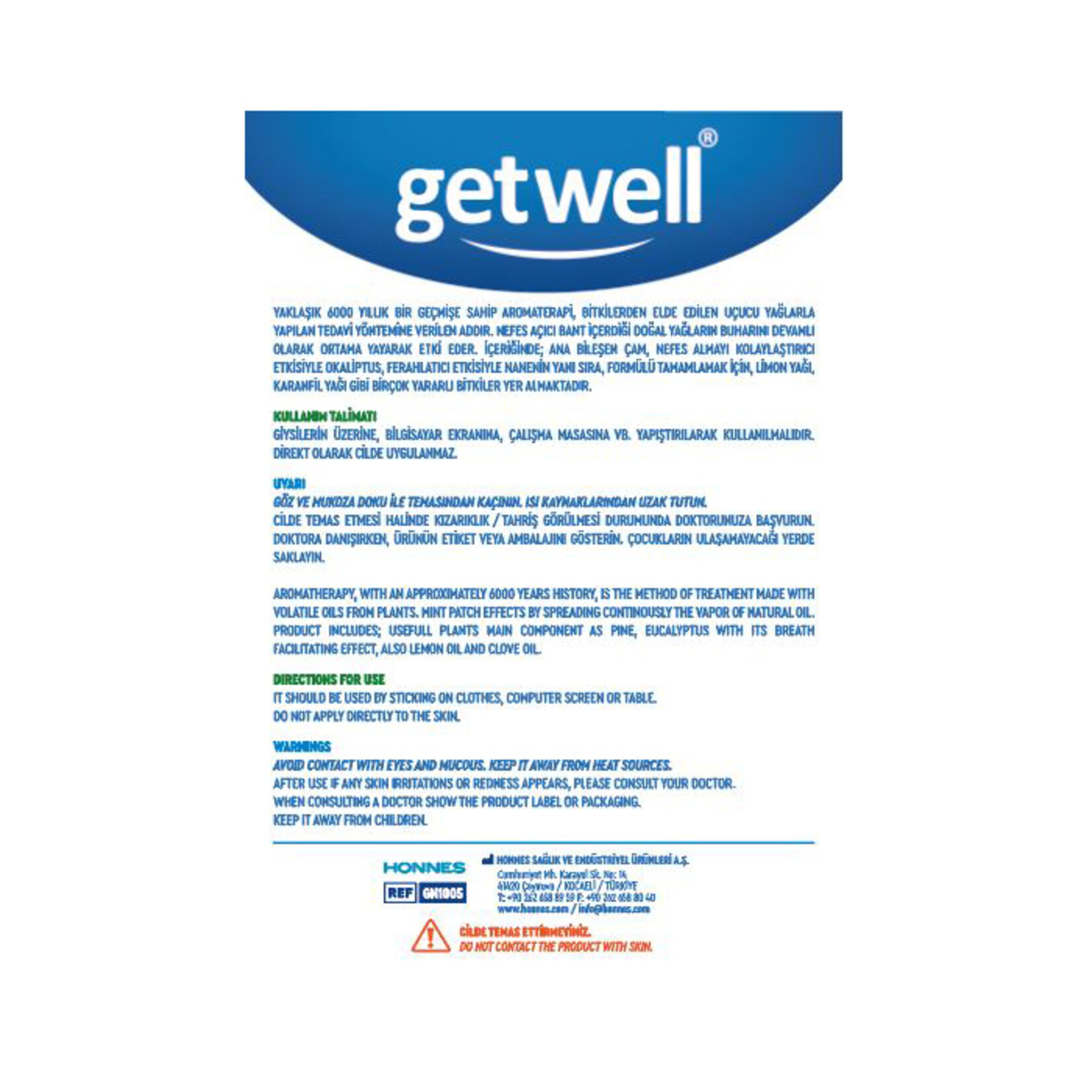 Getwell Nefes Açıcı Bant 6'lı - Görsel 2