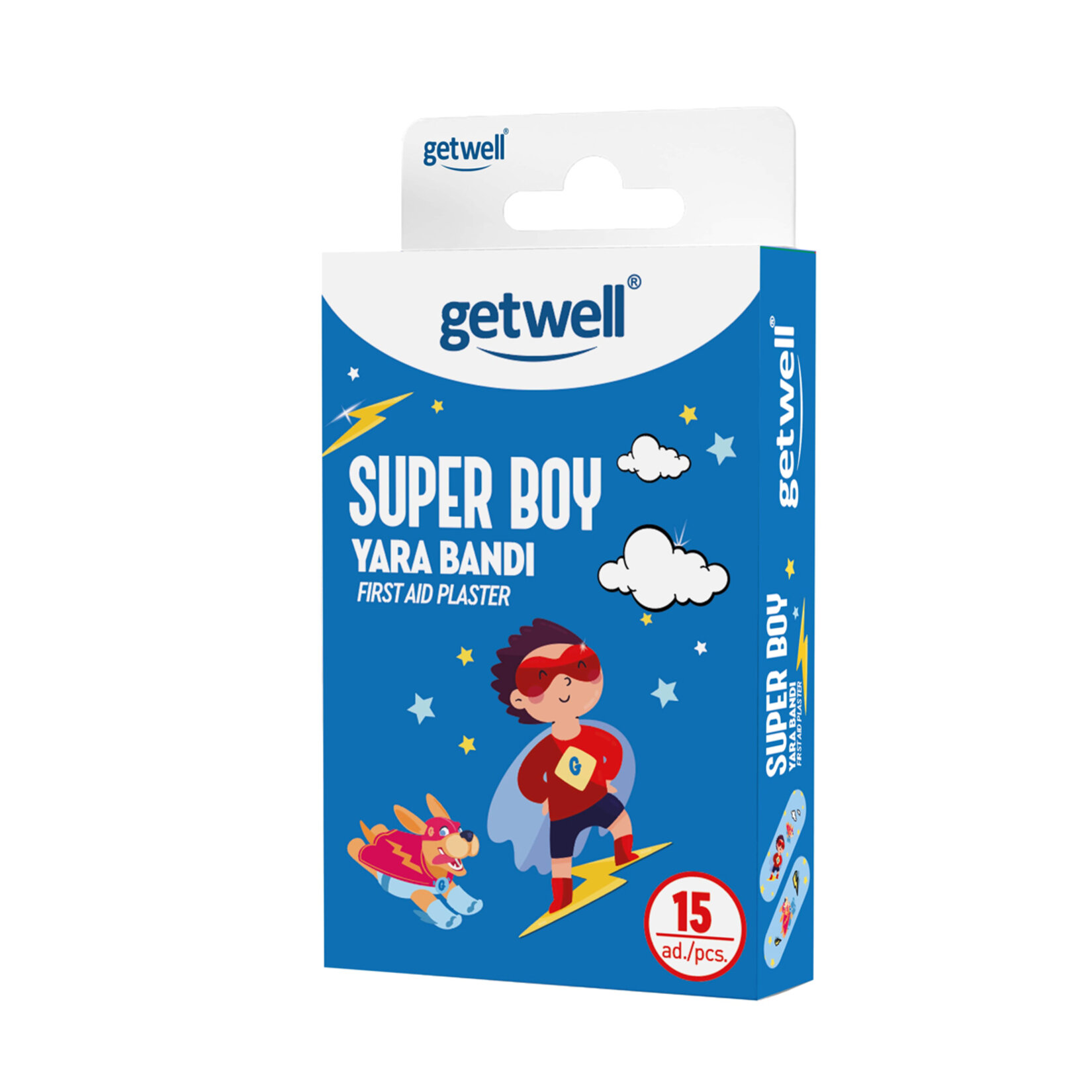 Getwell Super Boy Yara Bandı 15'li