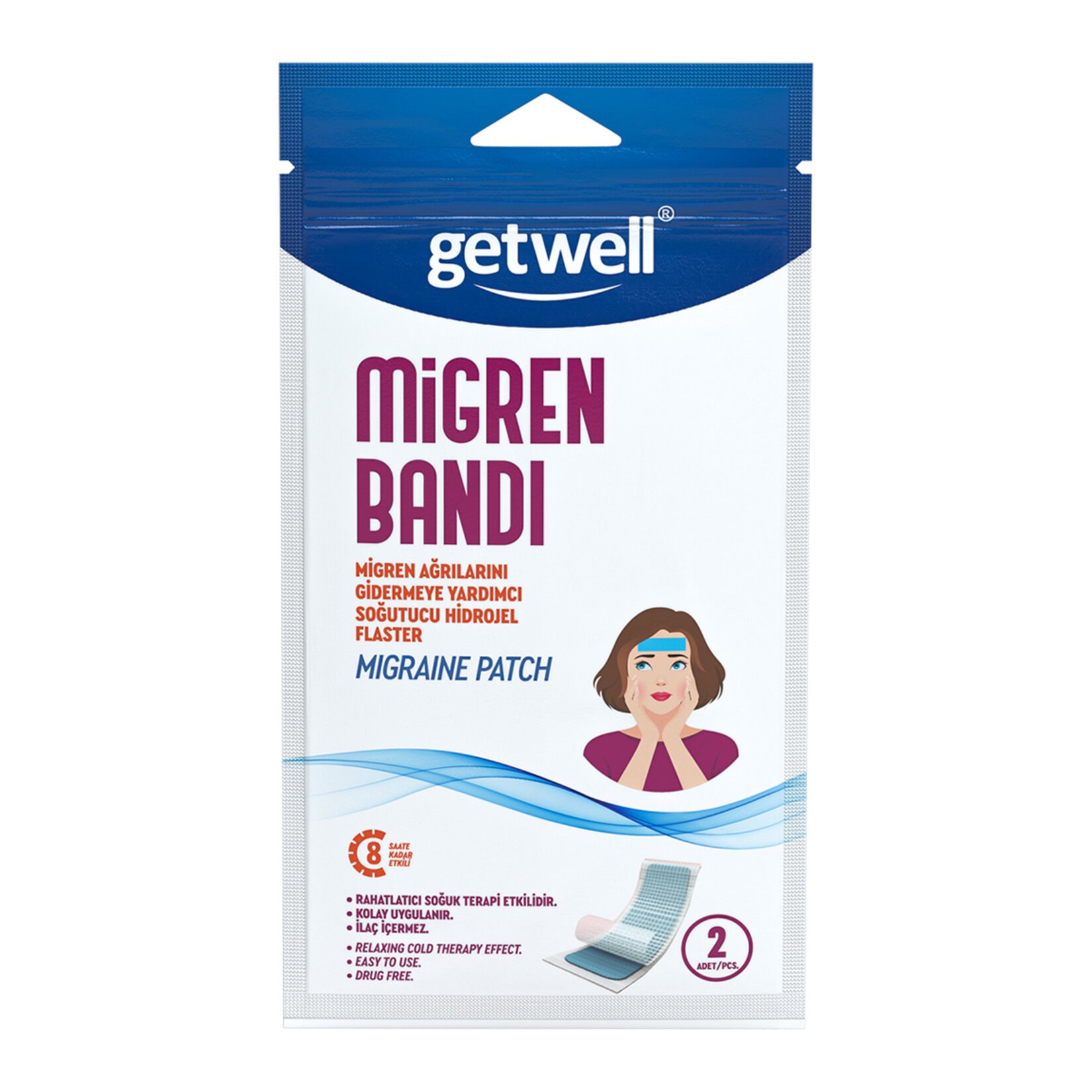 Getwell Migren Bandı 2'li