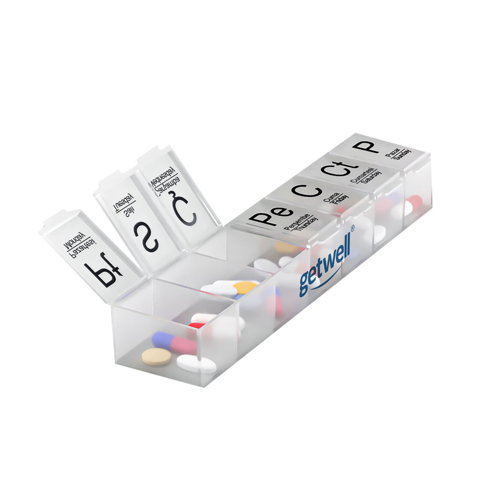 Getwell Haftalık İlaç Kutusu