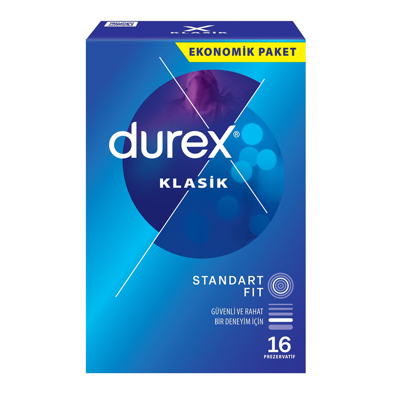 Durex Klasik Prezervatif 16'lı
