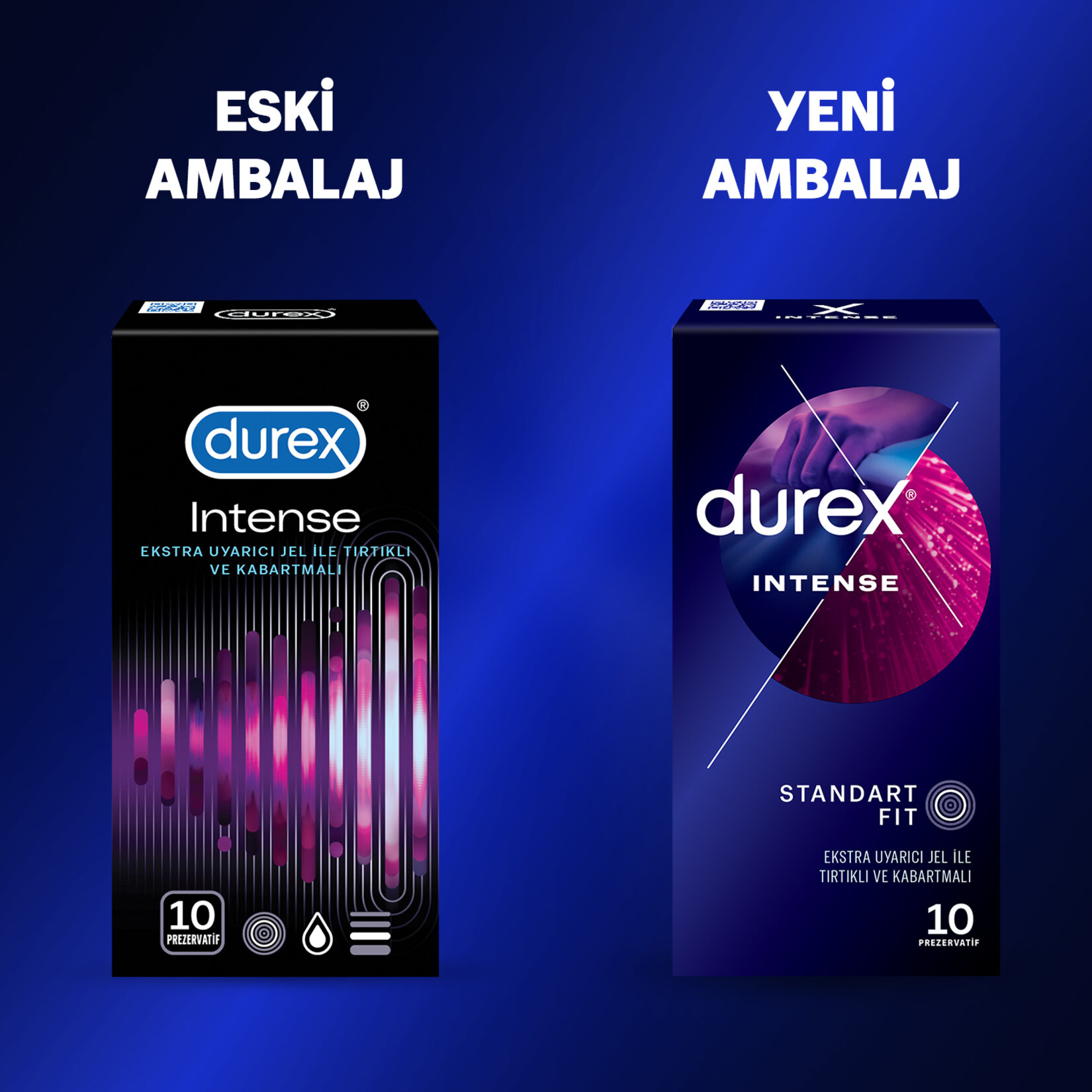 Durex Intense Uyarıcı Jelli ve Tırtıklı Prezervatif 10'lu - Görsel 4