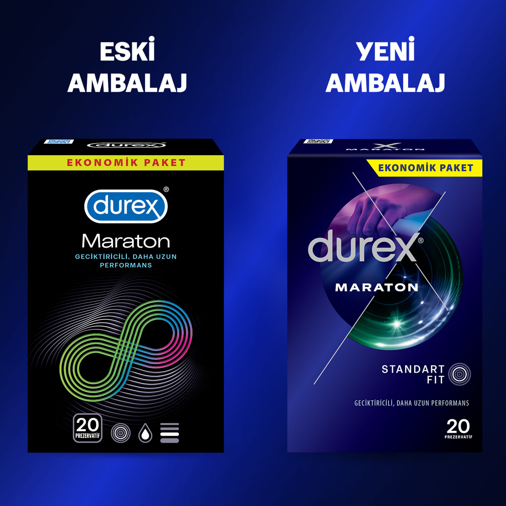 Durex Maraton Geciktiricili Prezervatif 20'li - Görsel 3