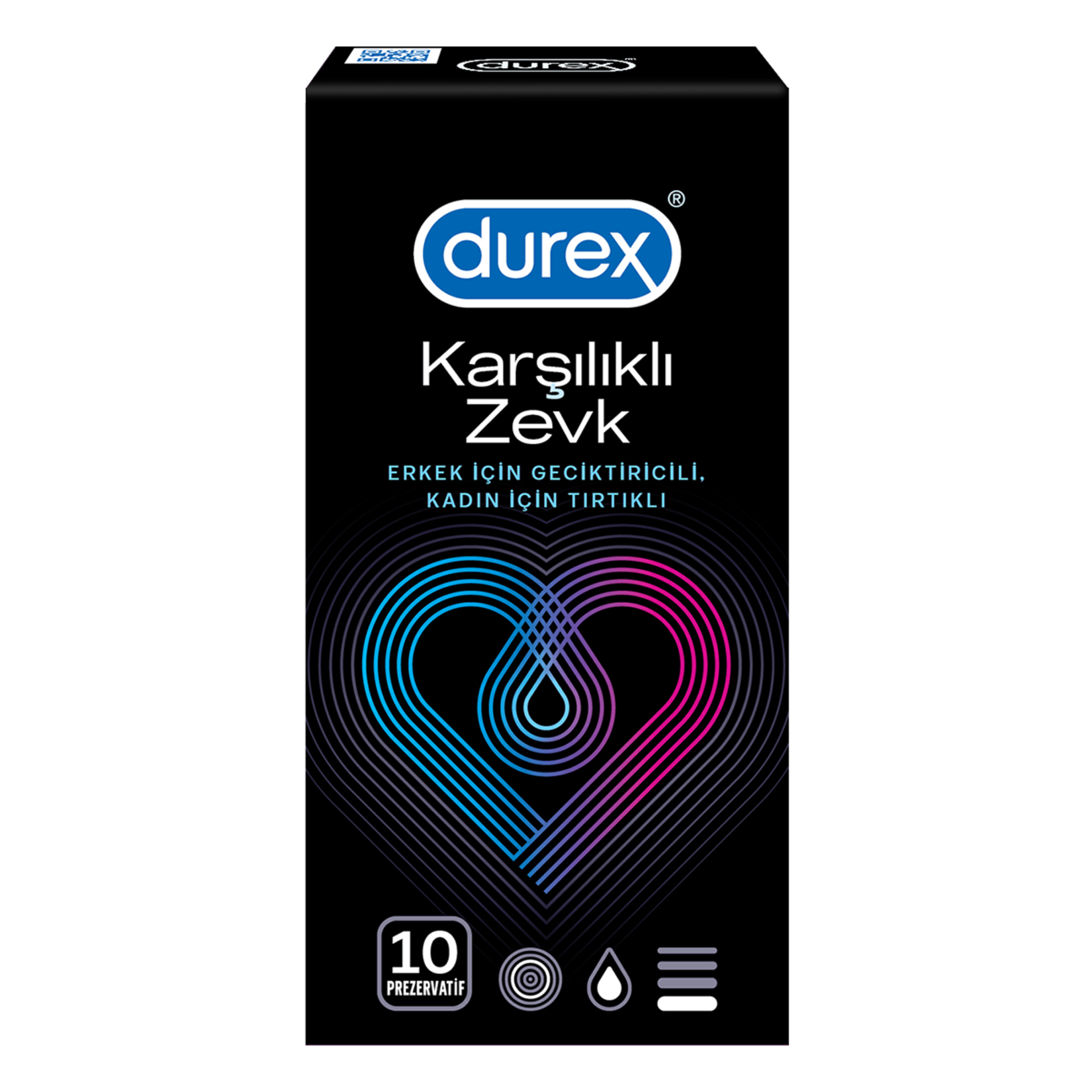 Durex Karşılıklı Zevk 10'lu Prezervatif - Görsel 1