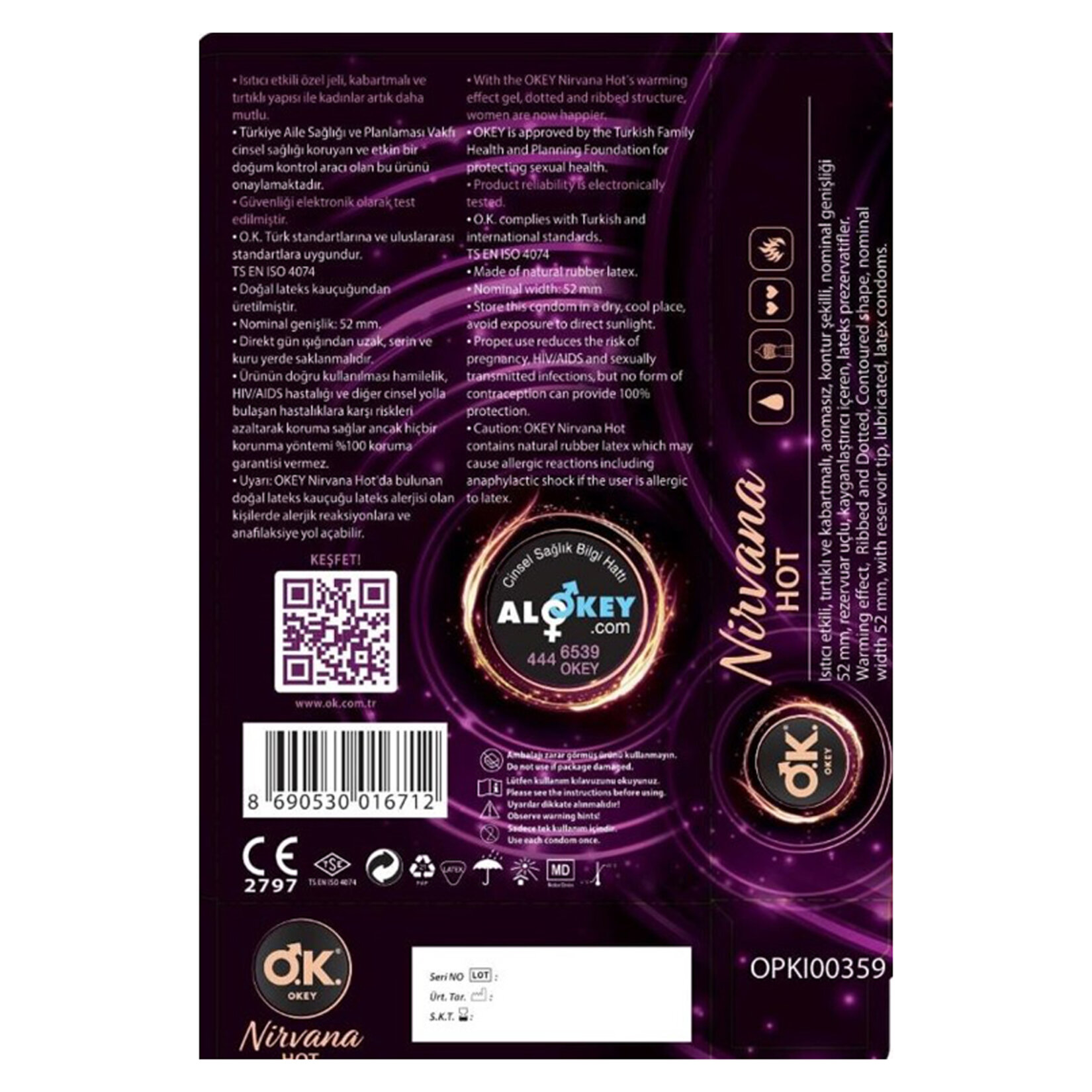 Okey Nirvana Hot 10'lu - Görsel 2