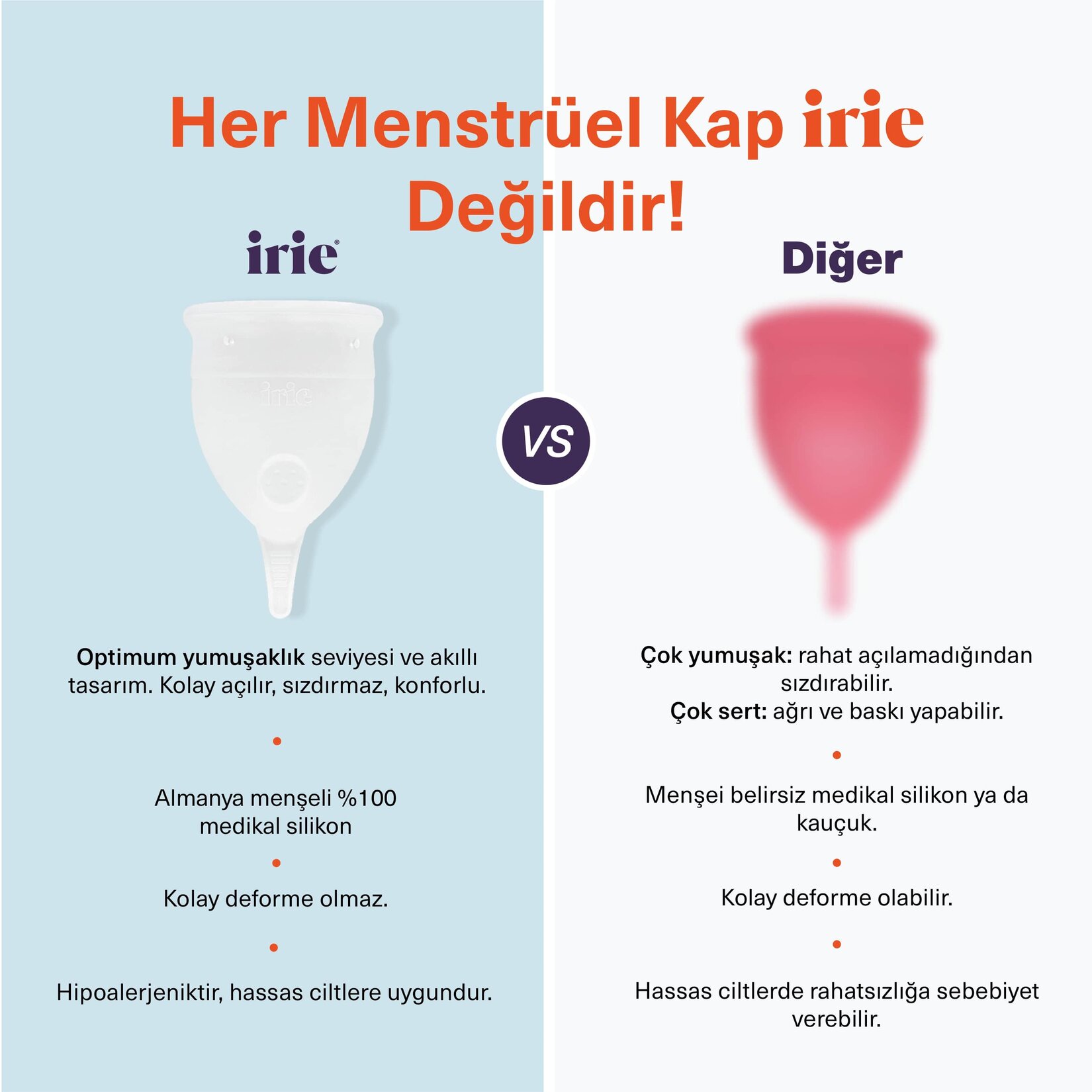 irie Regl Kabı Regular Transparan - Görsel 3