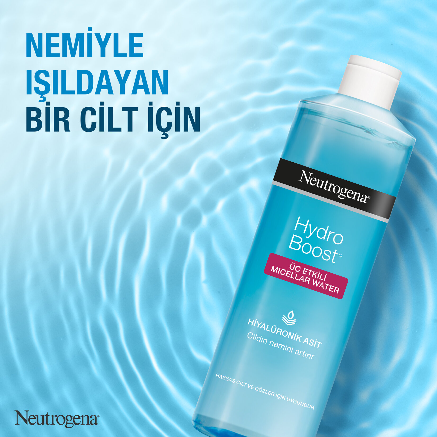 Neutrogena Hydro Boost Üç Etkili Micellar Water, 400 ml - Görsel 2