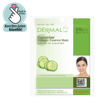 Dermal Nemlendirici & Pürüzsüzleştirici Salatalık Özlü Maske 23G