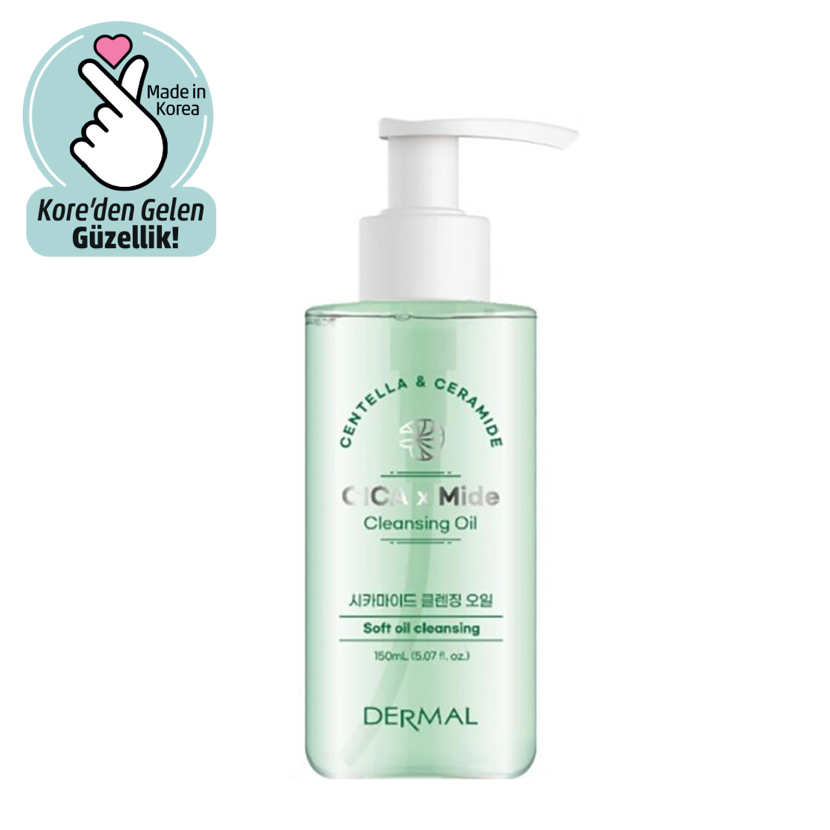 Dermal Asiatica ve Seramid Özlü Temizlik Yağı 150 Ml