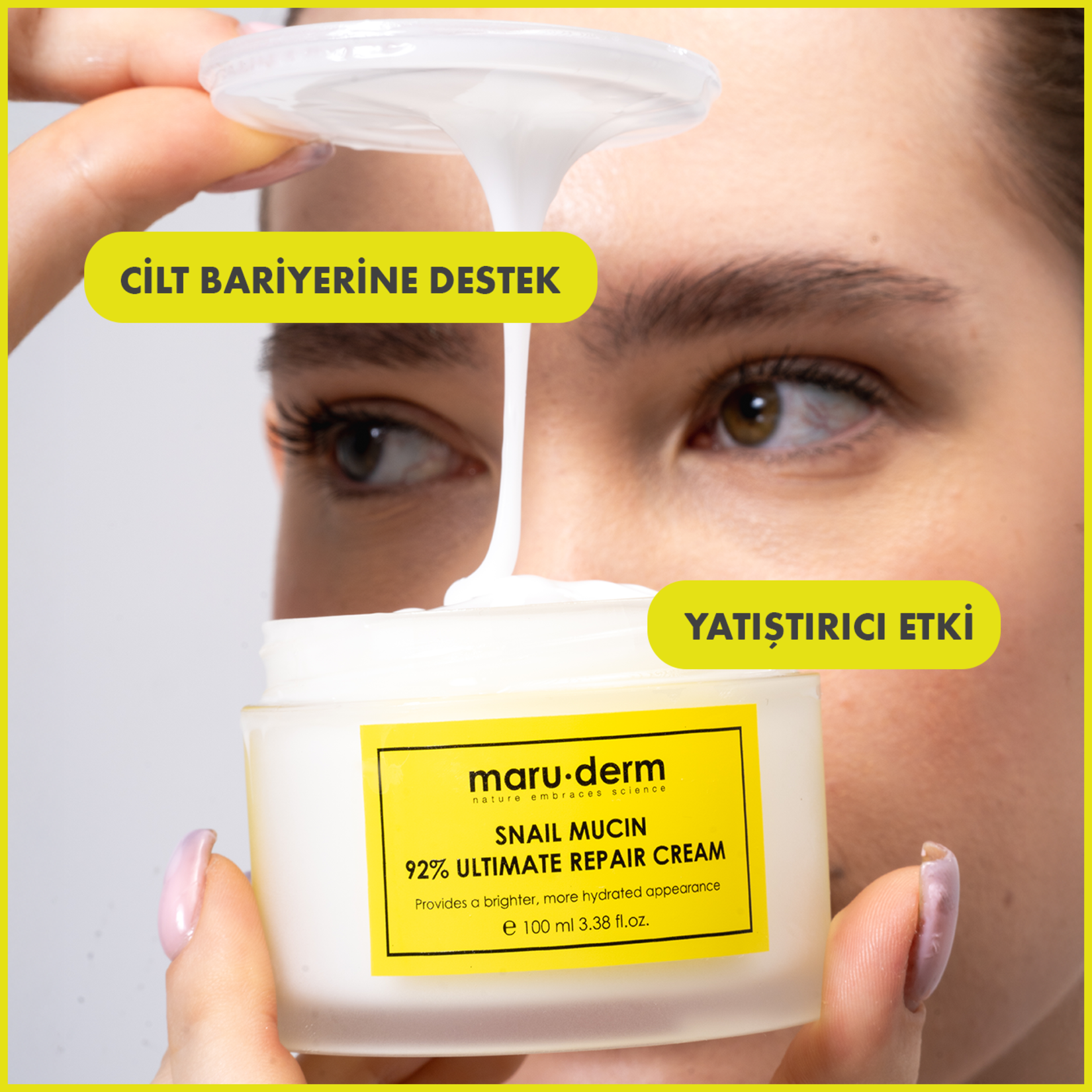 Maruderm %92 Salyangoz Özlü Krem 100 Ml - Görsel 4