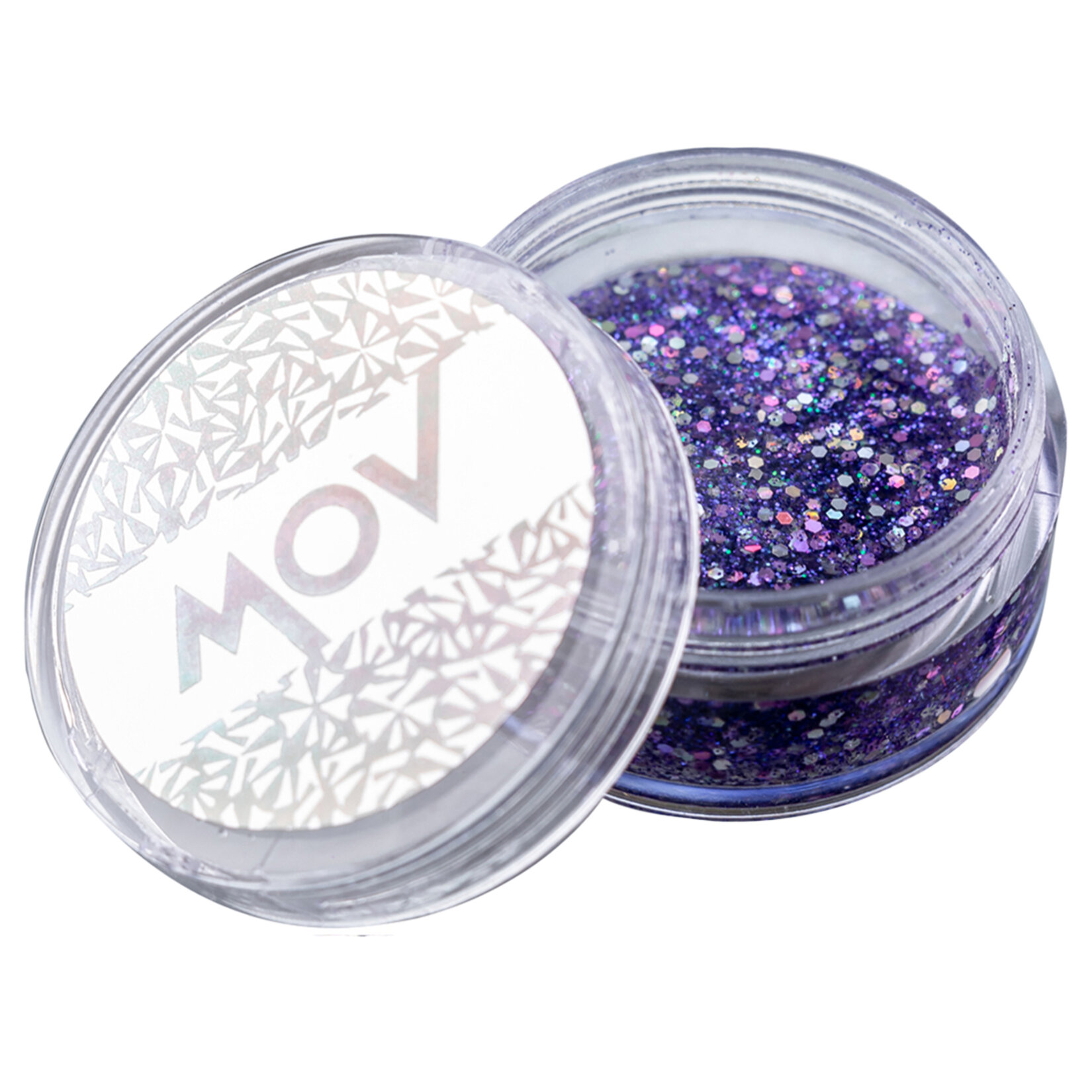 Mov Glitter Jel Face Makeup & Body & Hair No:1 Mor - Görsel 1