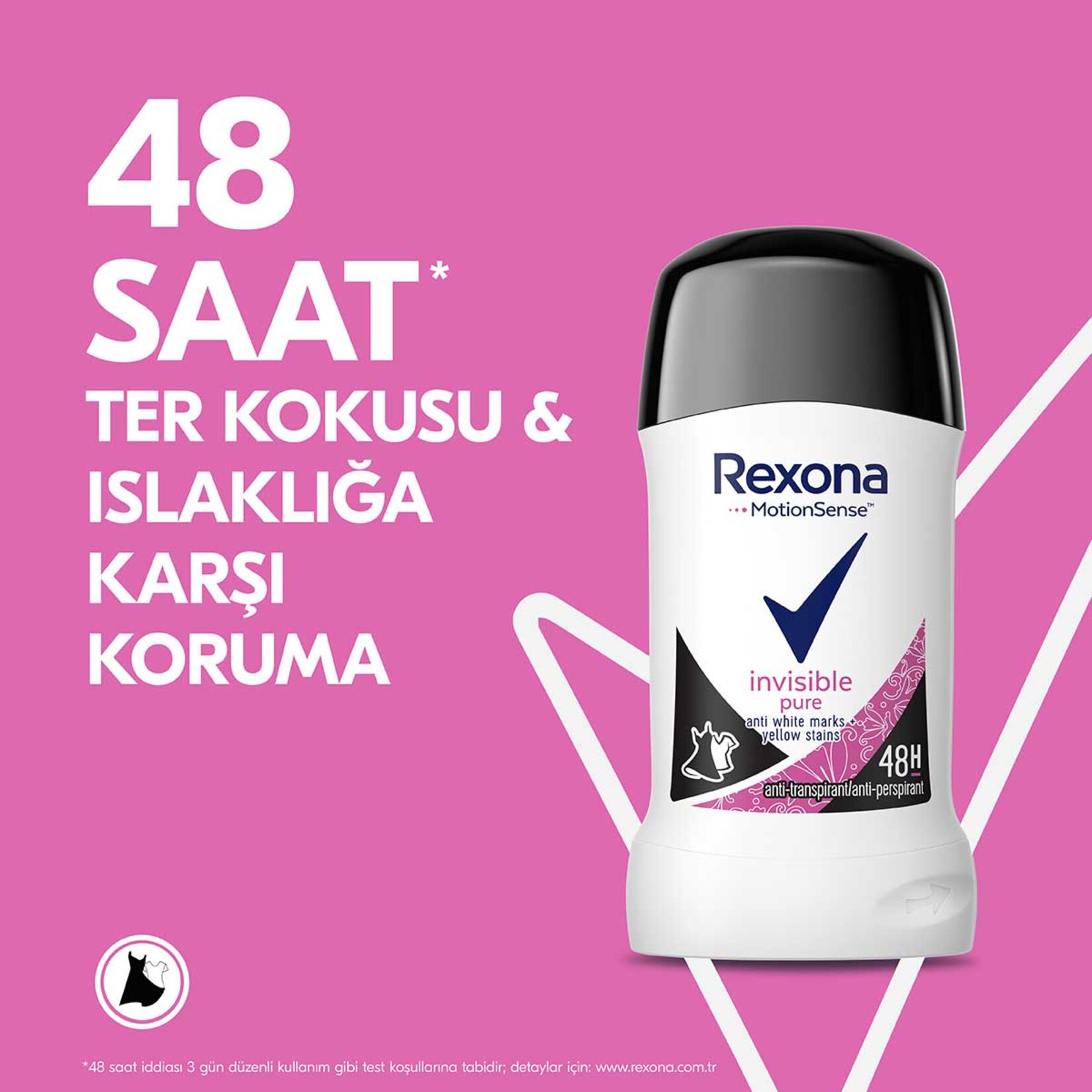 Rexona Invisible Pure 40 Ml - Görsel 3