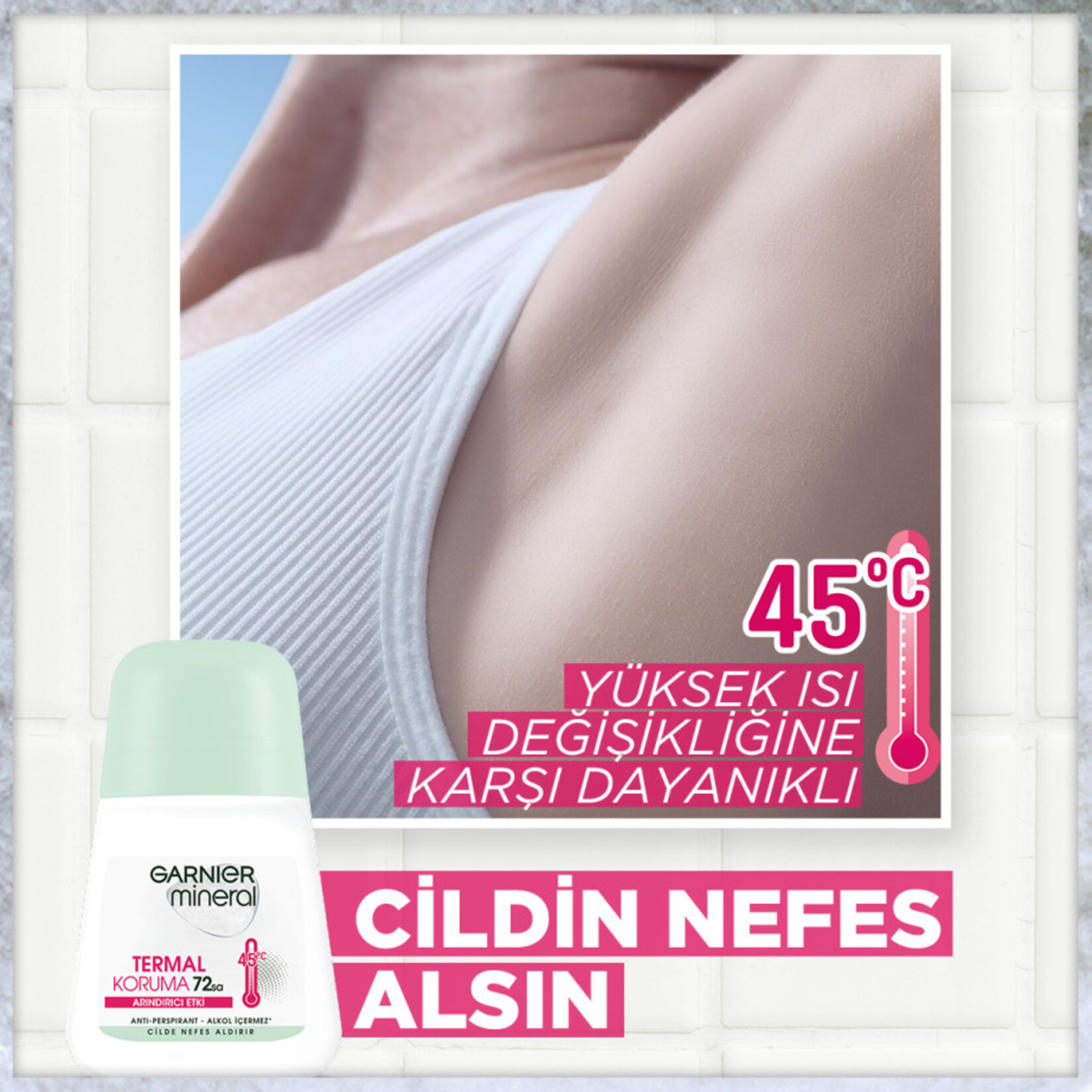 Garnier Mineral Termal Koruma Roll-On Deodorant - Görsel 3