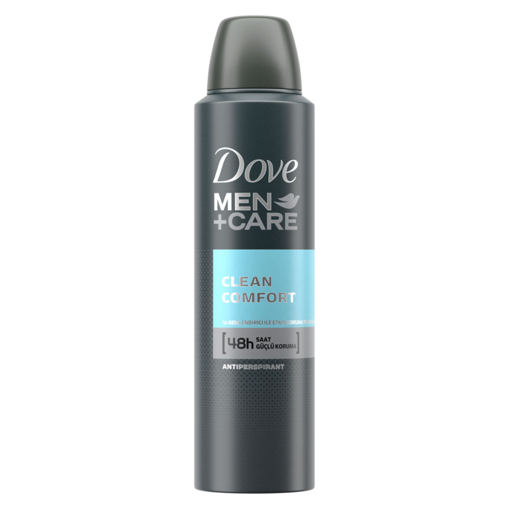 Dove Men Care Sprey Deodorant 1/4 Nemlendirici Krem Clean Comfort 150 Ml - Görsel 1