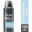 Dove Men Care Sprey Deodorant 1/4 Nemlendirici Krem Clean Comfort 150 Ml - Görsel 2