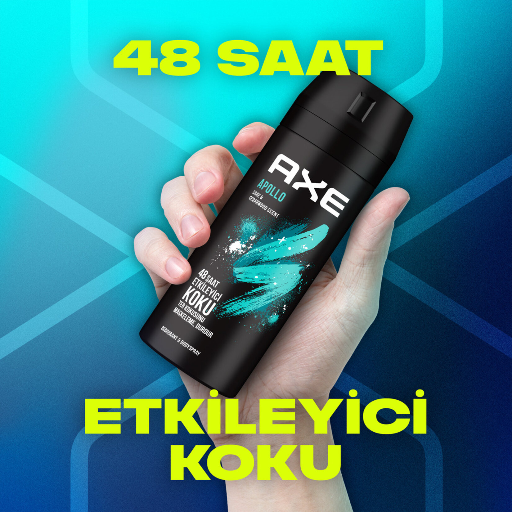 Axe Apollo Erkek Sprey Deodorant 150 Ml - Görsel 4