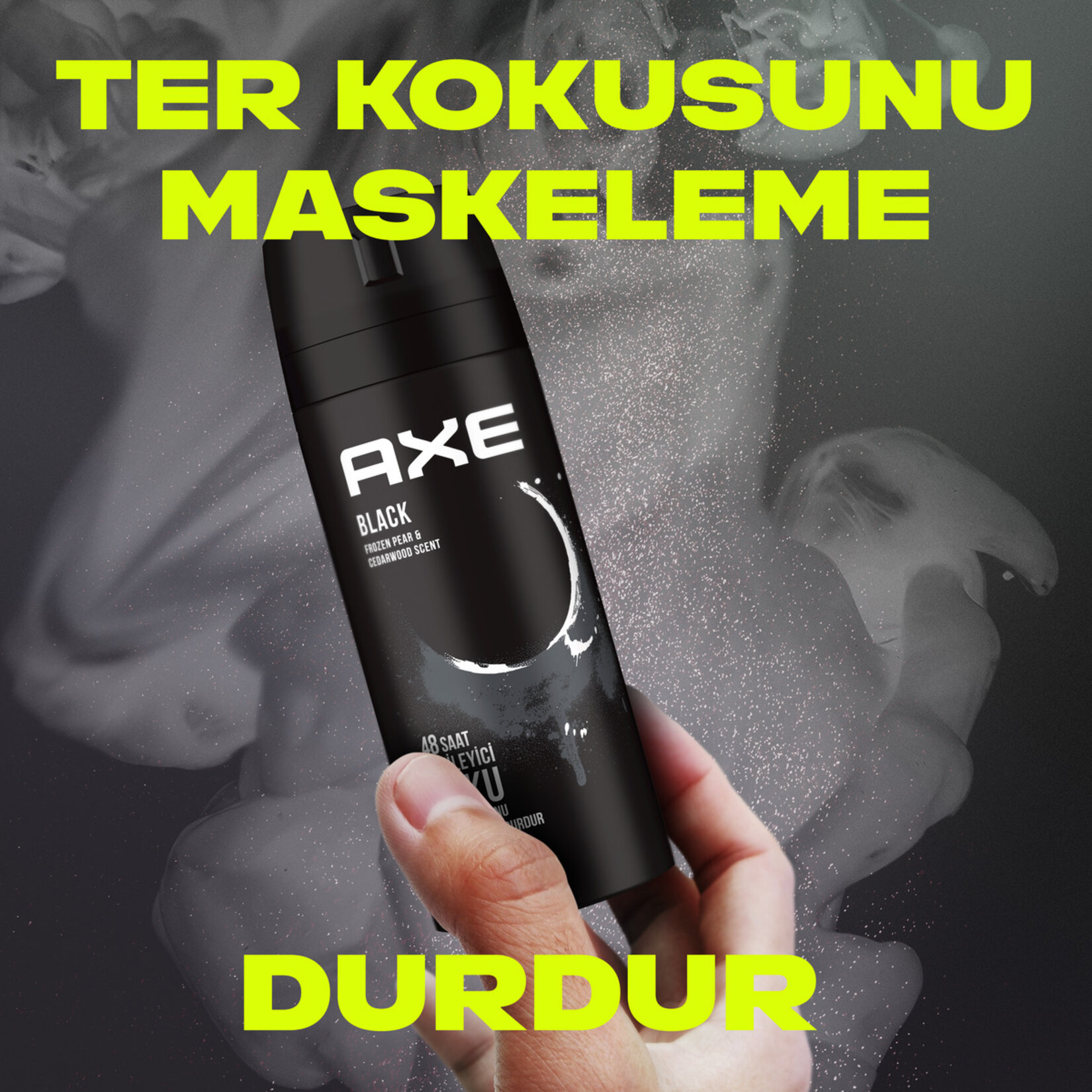 Axe Black Erkek Sprey Deodorant 150 Ml - Görsel 3