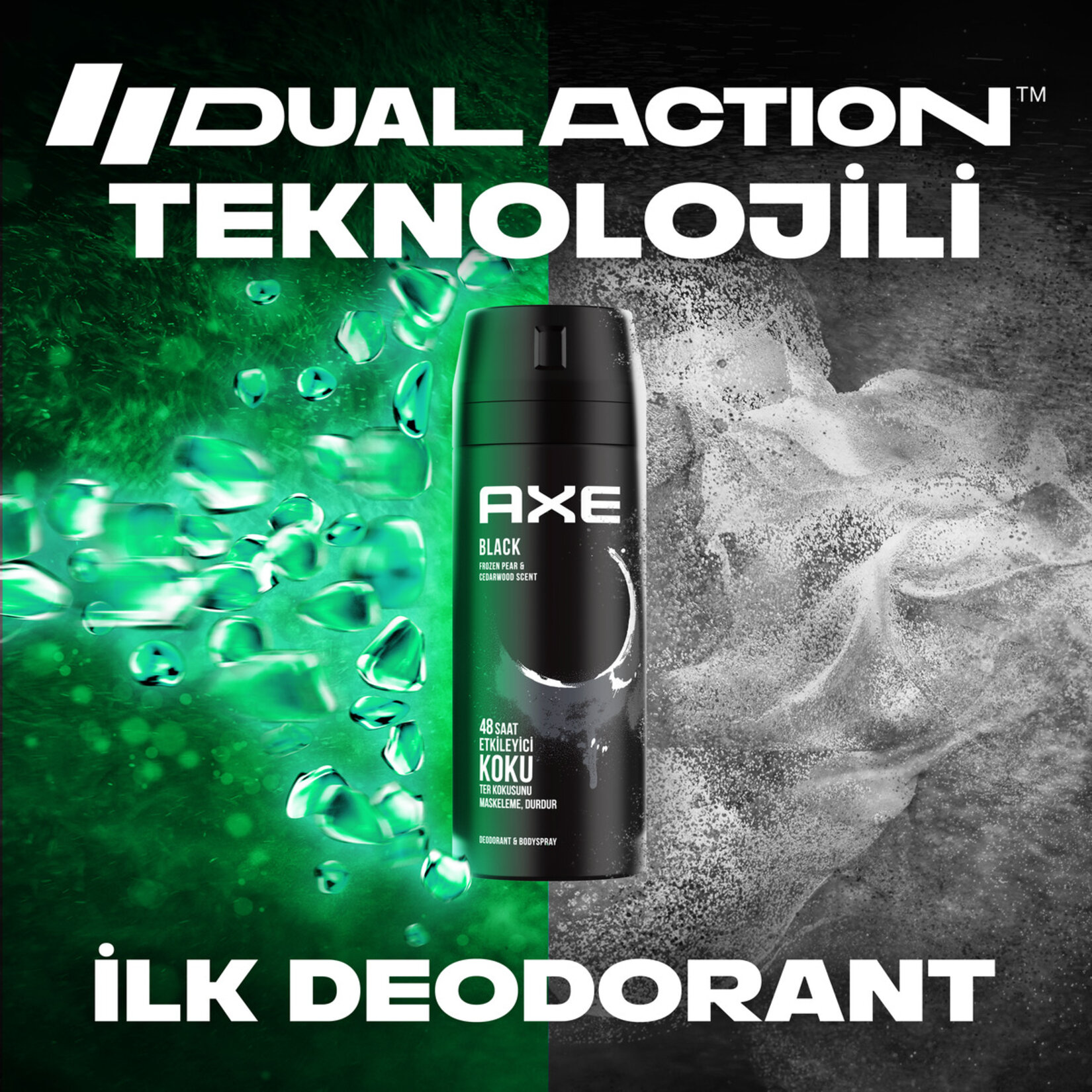 Axe Black Erkek Sprey Deodorant 150 Ml - Görsel 5