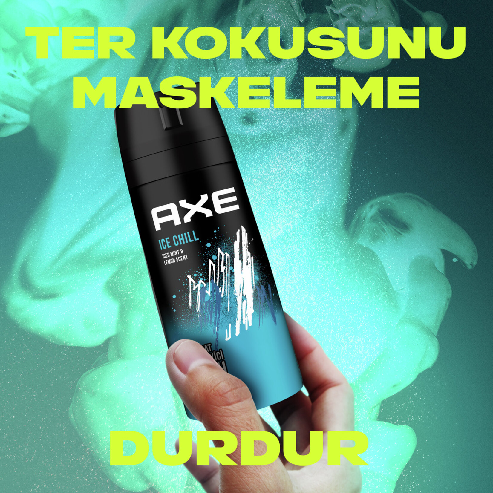 Axe Erkek Deodorant Sprey Ice Chill 150 Ml - Görsel 3