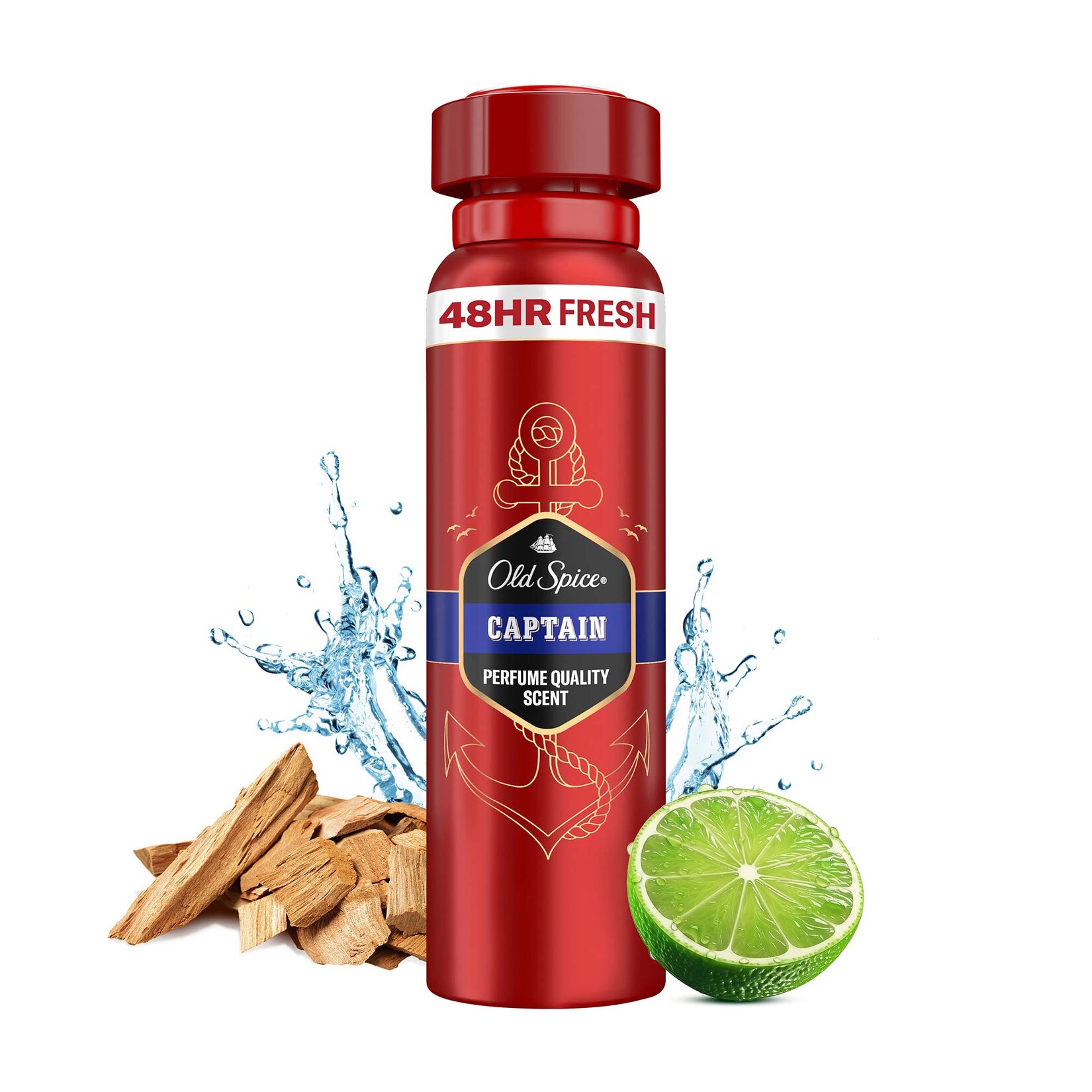 Old Spice Captain Sprey Deodorant 150 Ml - Görsel 3