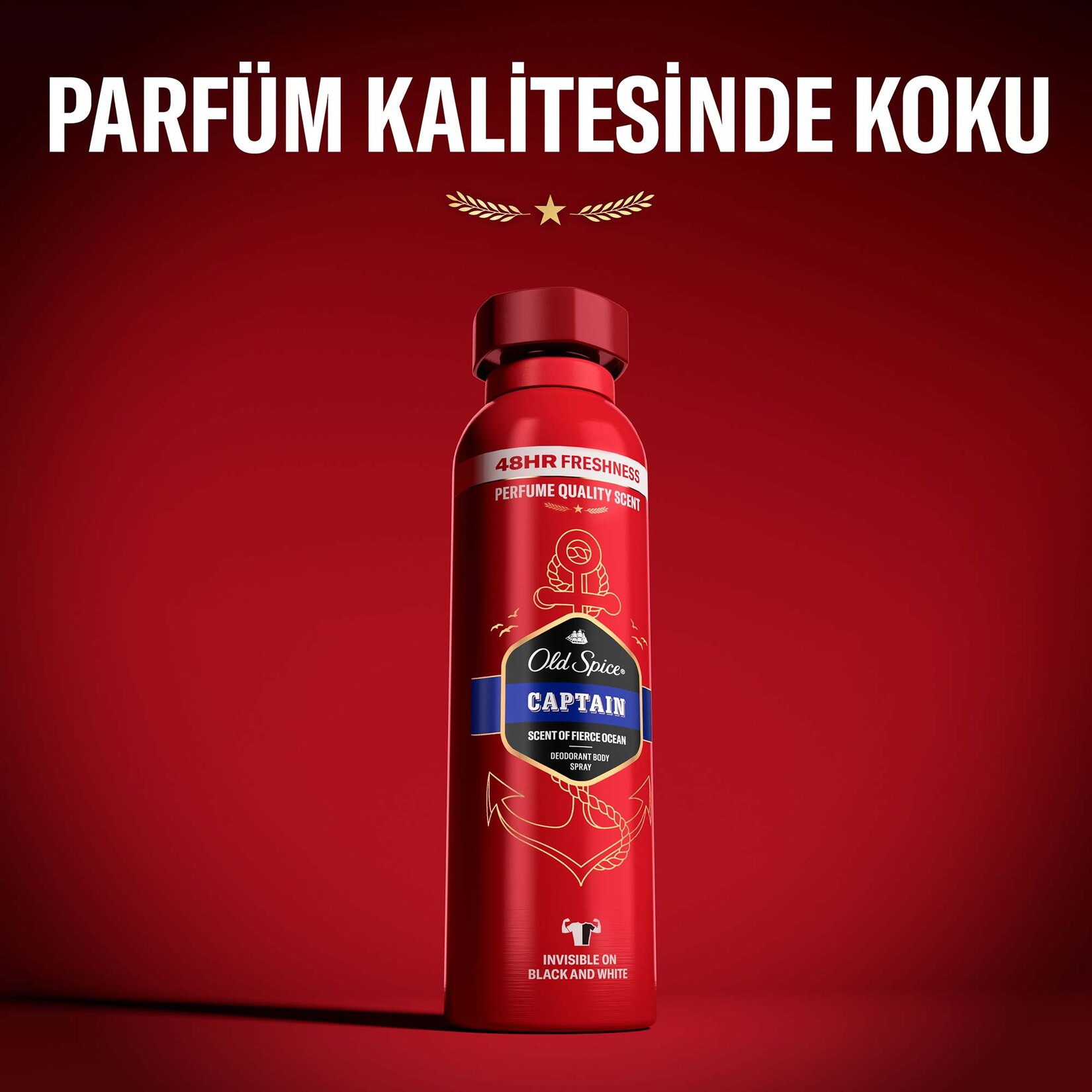 Old Spice Captain Sprey Deodorant 150 Ml - Görsel 5