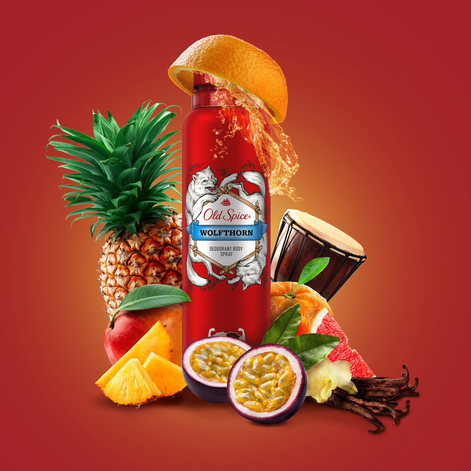 Old Spice Wolfthorn Spray Deodorant 150 Ml - Görsel 3