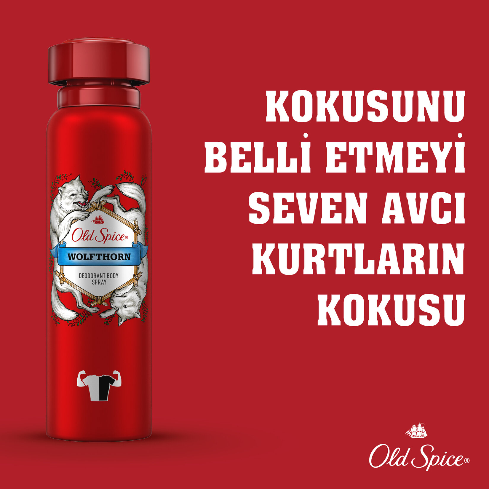 Old Spice Wolfthorn Spray Deodorant 150 Ml - Görsel 4