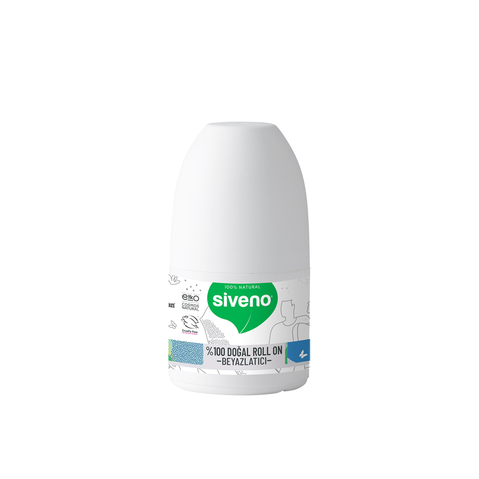 Siveno %100 Doğal Beyazlatıcı Roll-On 50 Ml