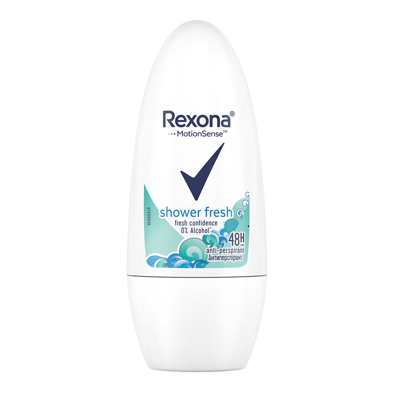 Rexona Kadın Roll On Deodorant Shower Fresh 50 ml - Görsel 1